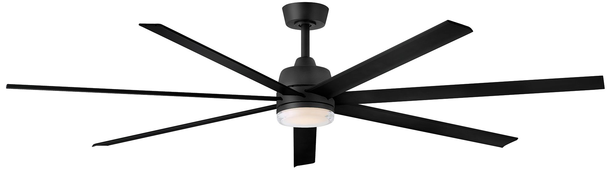 Hinkley Fan Current 72" LED Smart Fan Matte Black