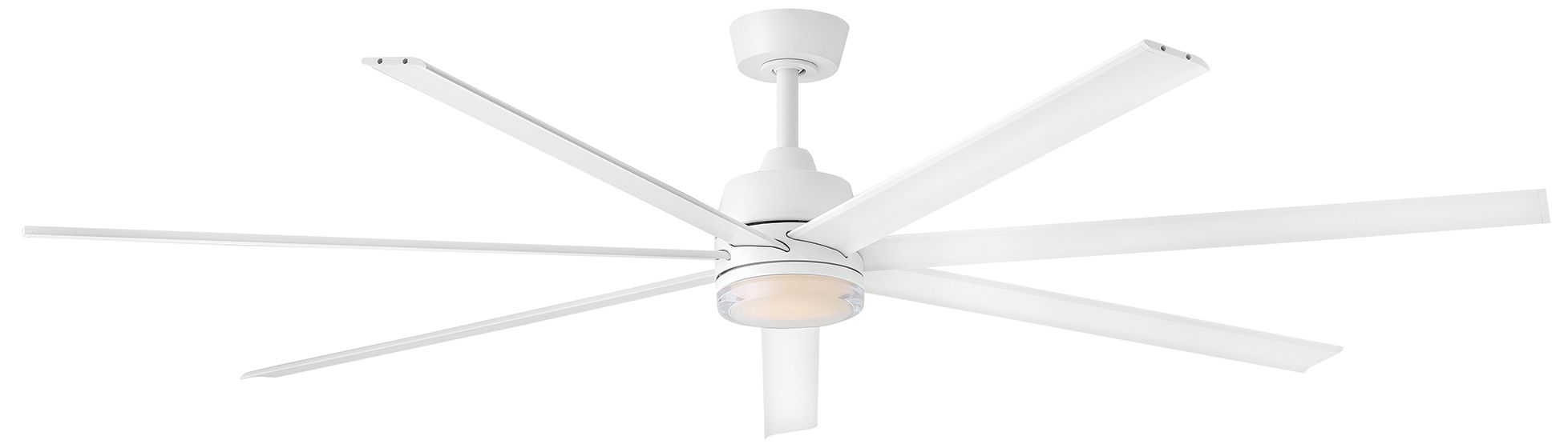 Hinkley Fan Current 72" LED Smart Fan Matte White