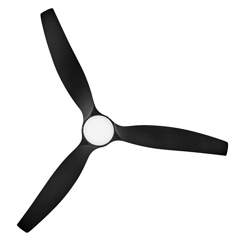Image 6 Hinkley Fan Facet 52" LED Dual Mount Smart Fan Matte Black more views