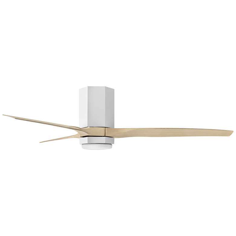 Image 5 Hinkley Fan Facet 52" LED Smart Fan Matte White more views