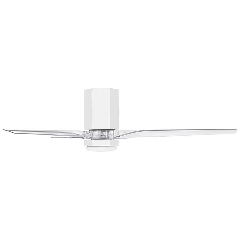 Image 5 Hinkley Fan Facet 52" LED Smart Fan Matte White more views