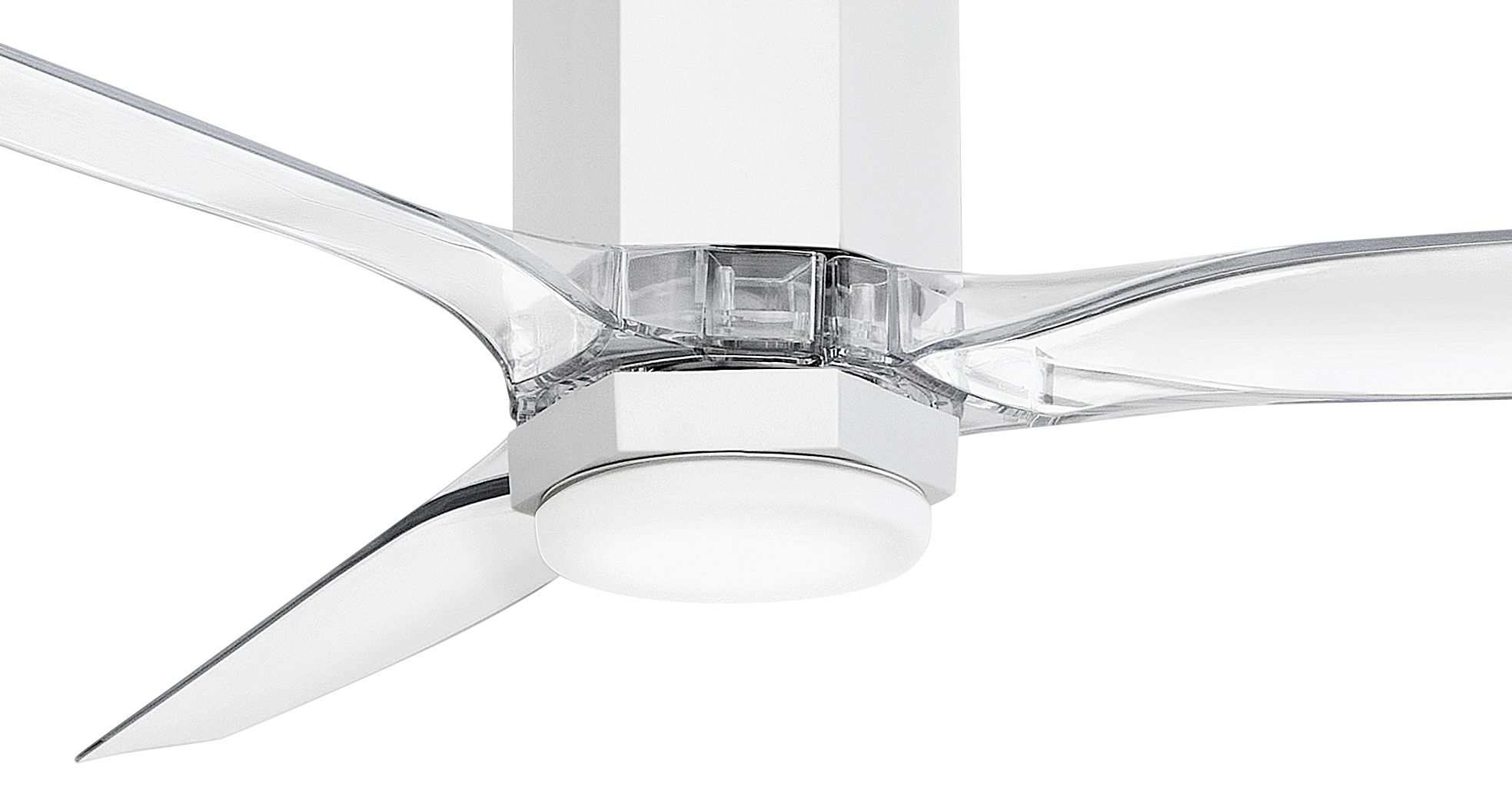 Hinkley Fan Facet 52" LED Smart Fan Matte White