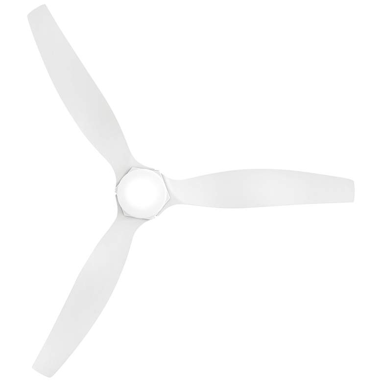Image 6 Hinkley Fan Facet 52" LED Smart Fan Matte White more views