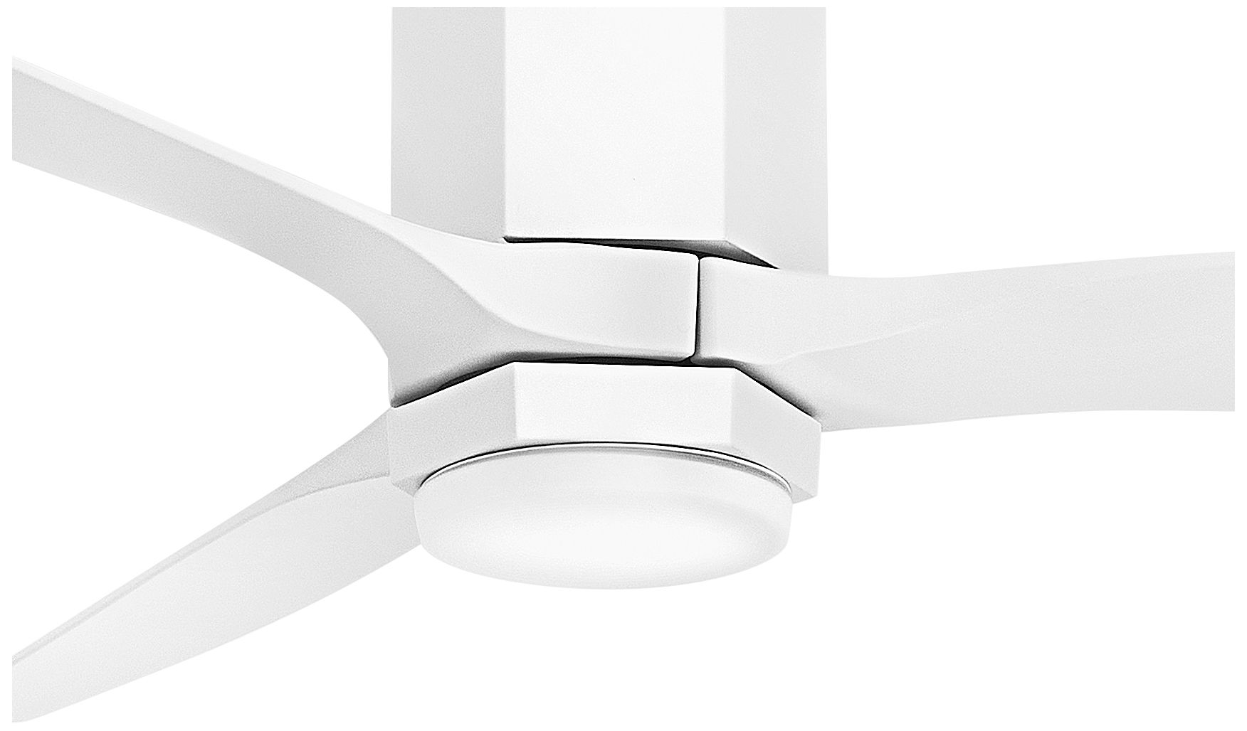Hinkley Fan Facet 52" LED Smart Fan Matte White