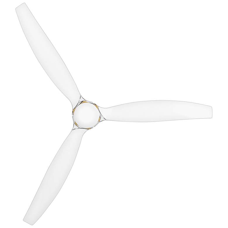 Image 6 Hinkley Fan Facet 60" LED Smart Fan Heritage Brass more views