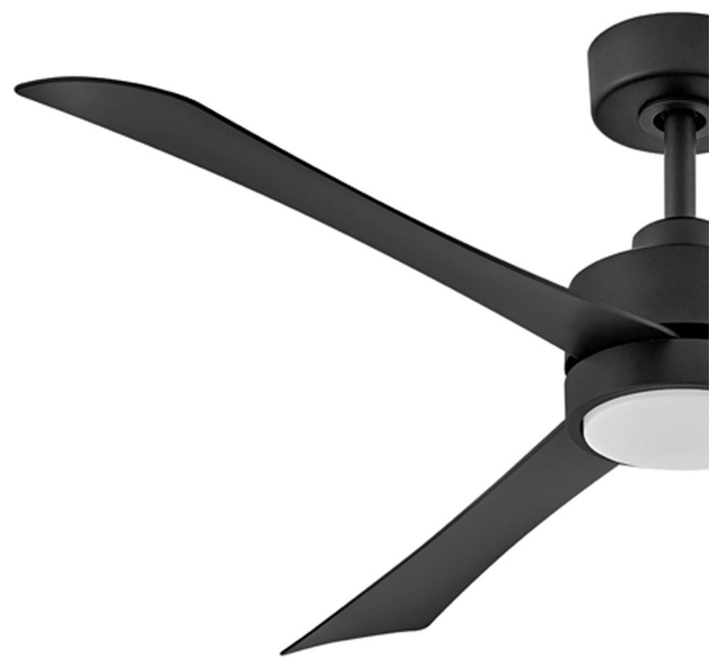 Hinkley Fan Iver 56" LED Dual Mount Smart Fan Matte Black