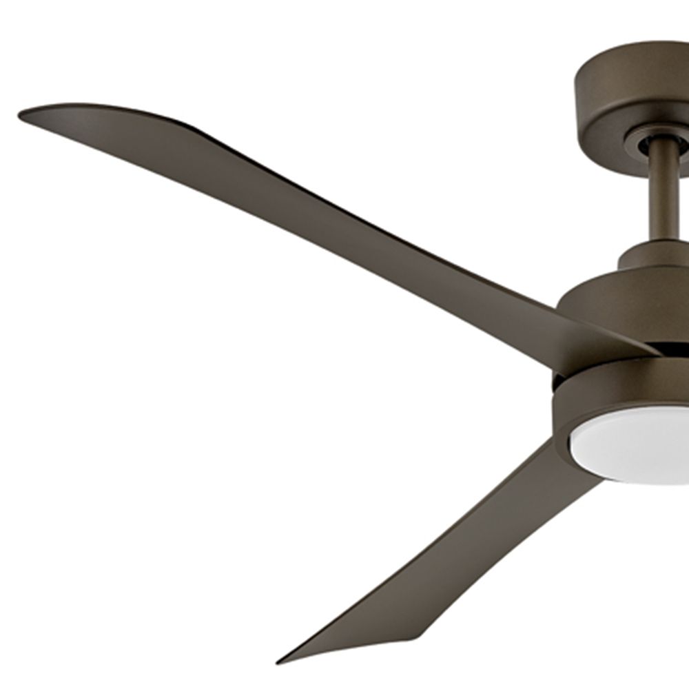 Hinkley Fan Iver 56" LED Dual Mount Smart Fan Metallic Matte Bronze