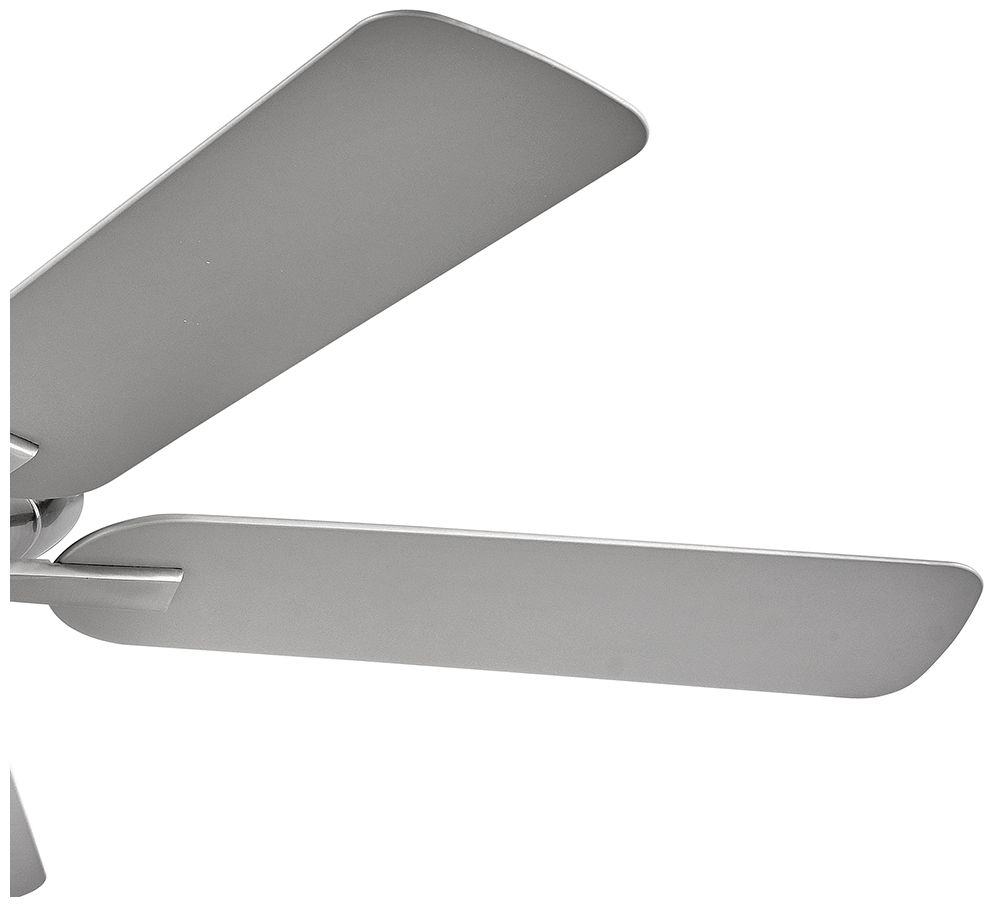 HINKLEY FAN Metro 52" Fan Brushed Nickel Matte Black Silver Blades