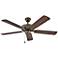 HINKLEY FAN Metro Wet 52" Fan Metallic Matte Bronze Walnut Blades
