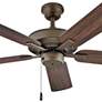 2_HINKLEY FAN Metro Wet 52" Fan Metallic Matte Bronze Walnut Blades more views