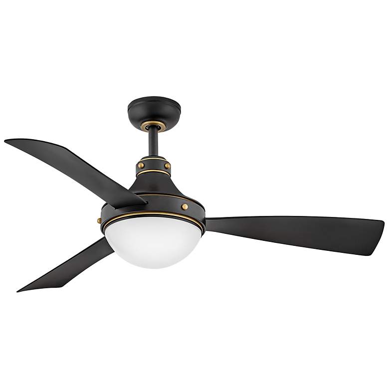 Image 2 Hinkley Fan Oliver 50" LED Smart Fan Matte Black more views