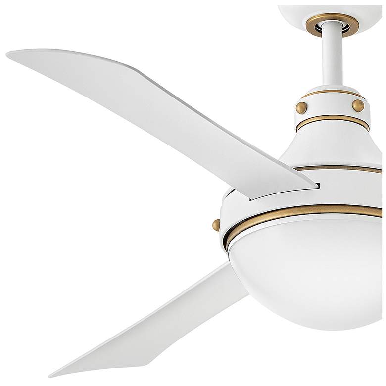 Image 6 Hinkley Fan Oliver 50" LED Smart Fan Matte White more views
