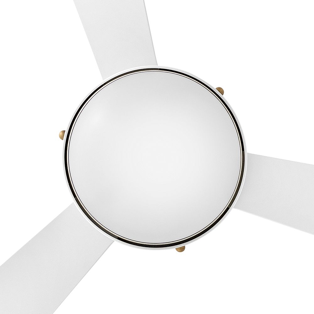 Hinkley Fan Oliver 50" LED Smart Fan Matte White