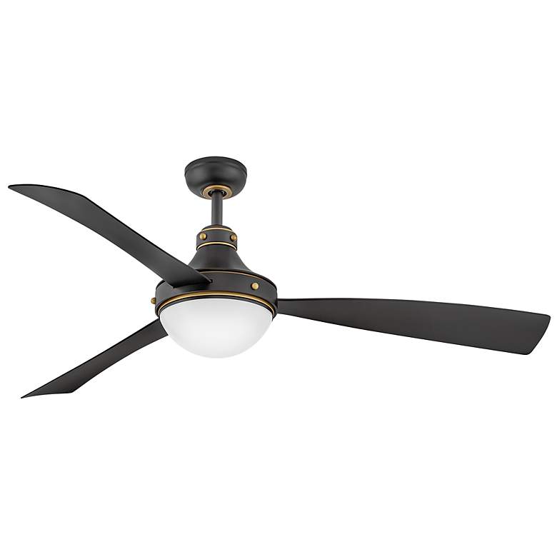 Image 2 Hinkley Fan Oliver 62" LED Smart Fan Matte Black more views