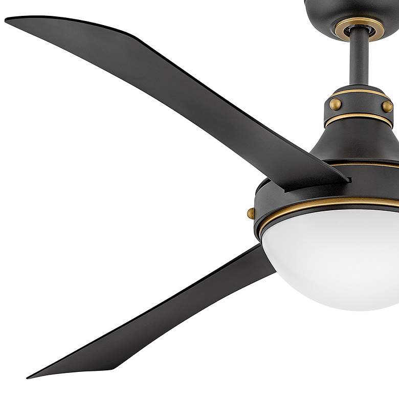 Image 6 Hinkley Fan Oliver 62" LED Smart Fan Matte Black more views