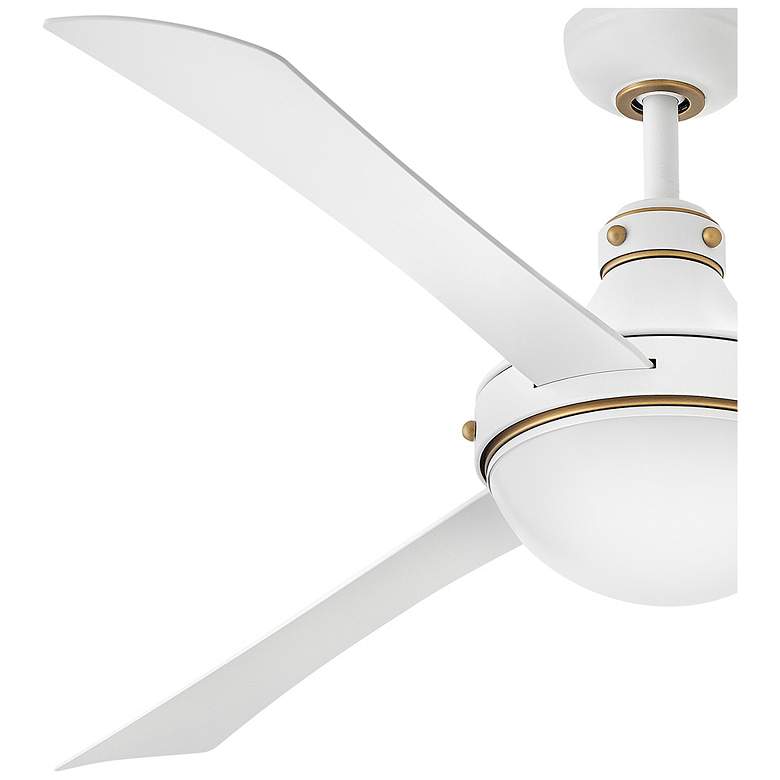 Image 6 Hinkley Fan Oliver 62" LED Smart Fan Matte White more views