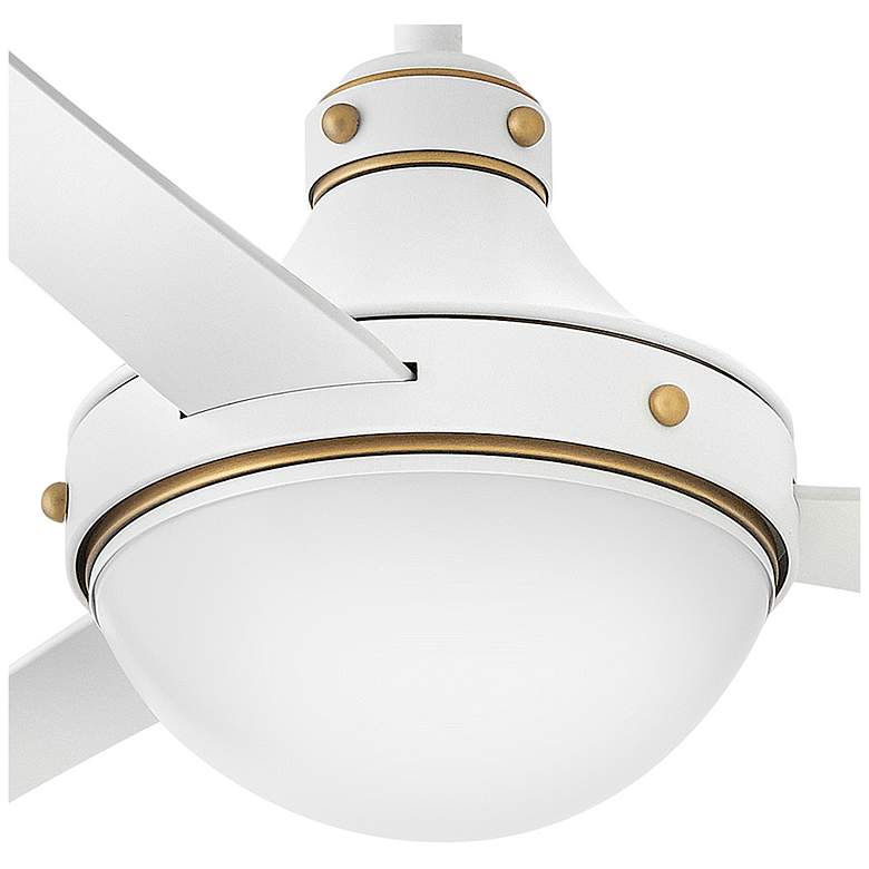 Image 7 Hinkley Fan Oliver 62" LED Smart Fan Matte White more views