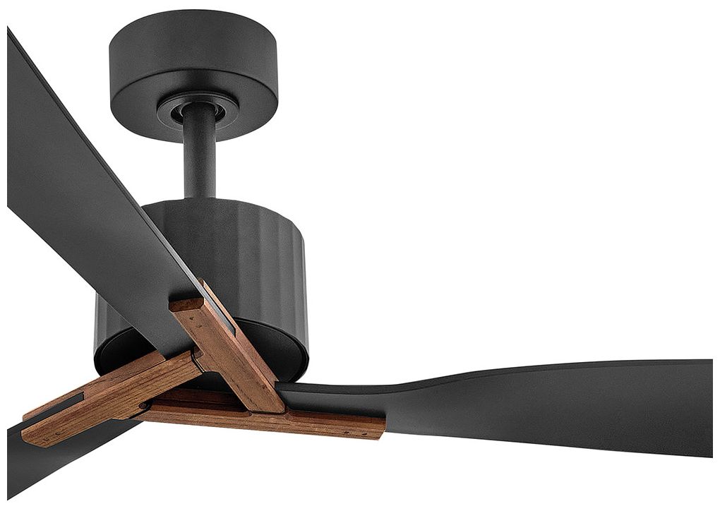 Image 4 Hinkley Fan Rafter 60" LED Smart Fan with Uplight Matte Black more views