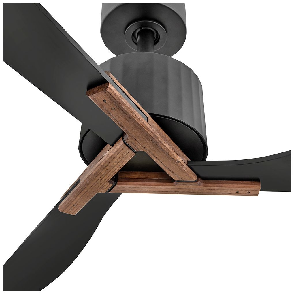 Image 2 Hinkley Fan Rafter 60" LED Smart Fan with Uplight Matte Black more views
