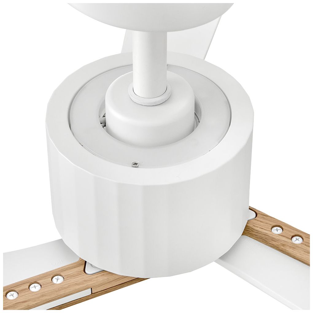 Image 3 Hinkley Fan Rafter 60" LED Smart Fan with Uplight Matte White more views