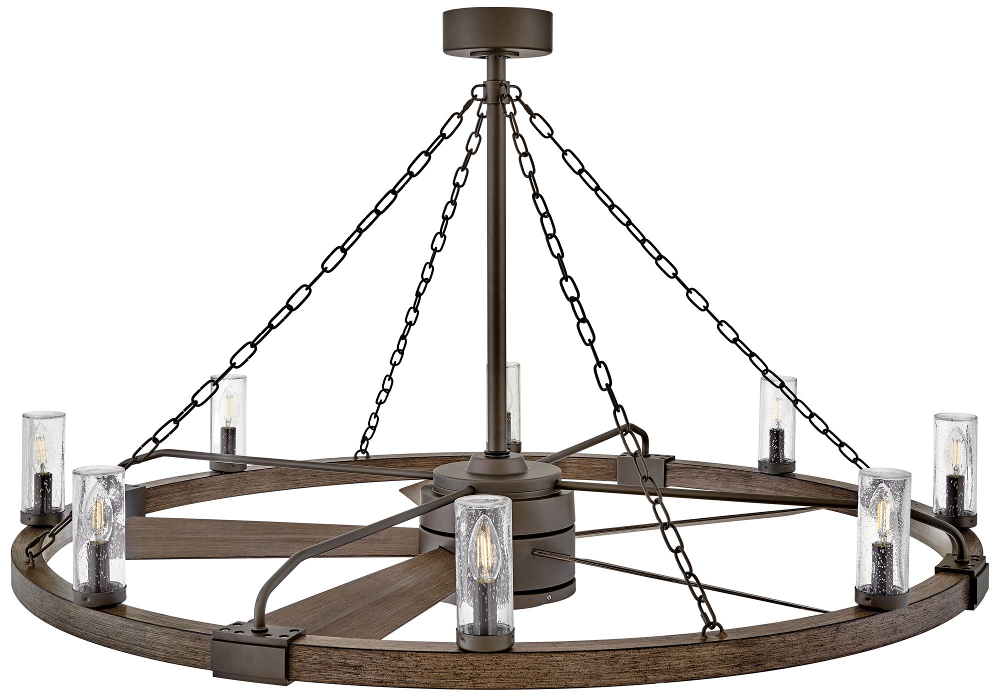 Image 2 Hinkley Fan Sawyer 52" LED Smart Fandelier Metallic Matte Bronze more views