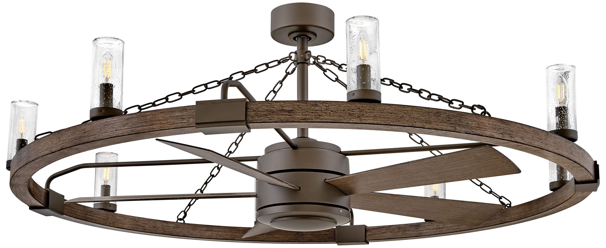 Image 7 Hinkley Fan Sawyer 52" LED Smart Fandelier Metallic Matte Bronze more views