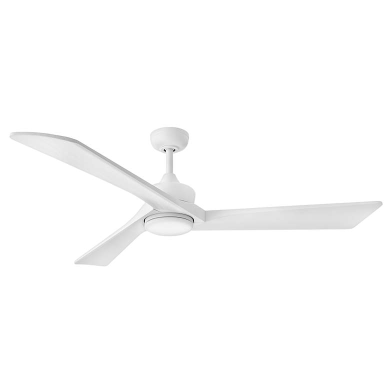 Image 2 Hinkley Fan Sculpt 60" LED Smart Fan Matte White more views