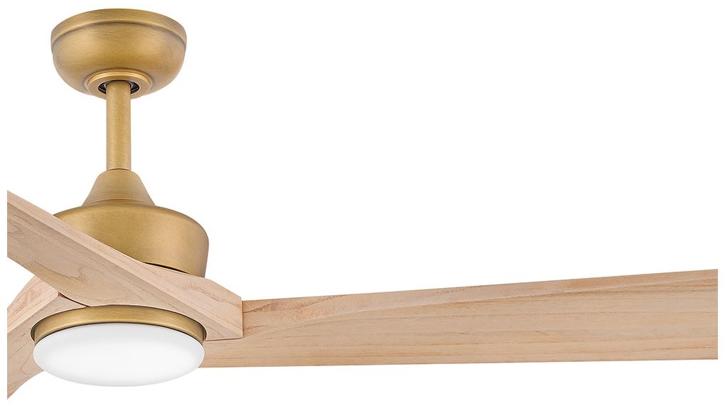 Image 3 Hinkley Fan Sculpt 60" LED Smart Fan Heritage Brass more views