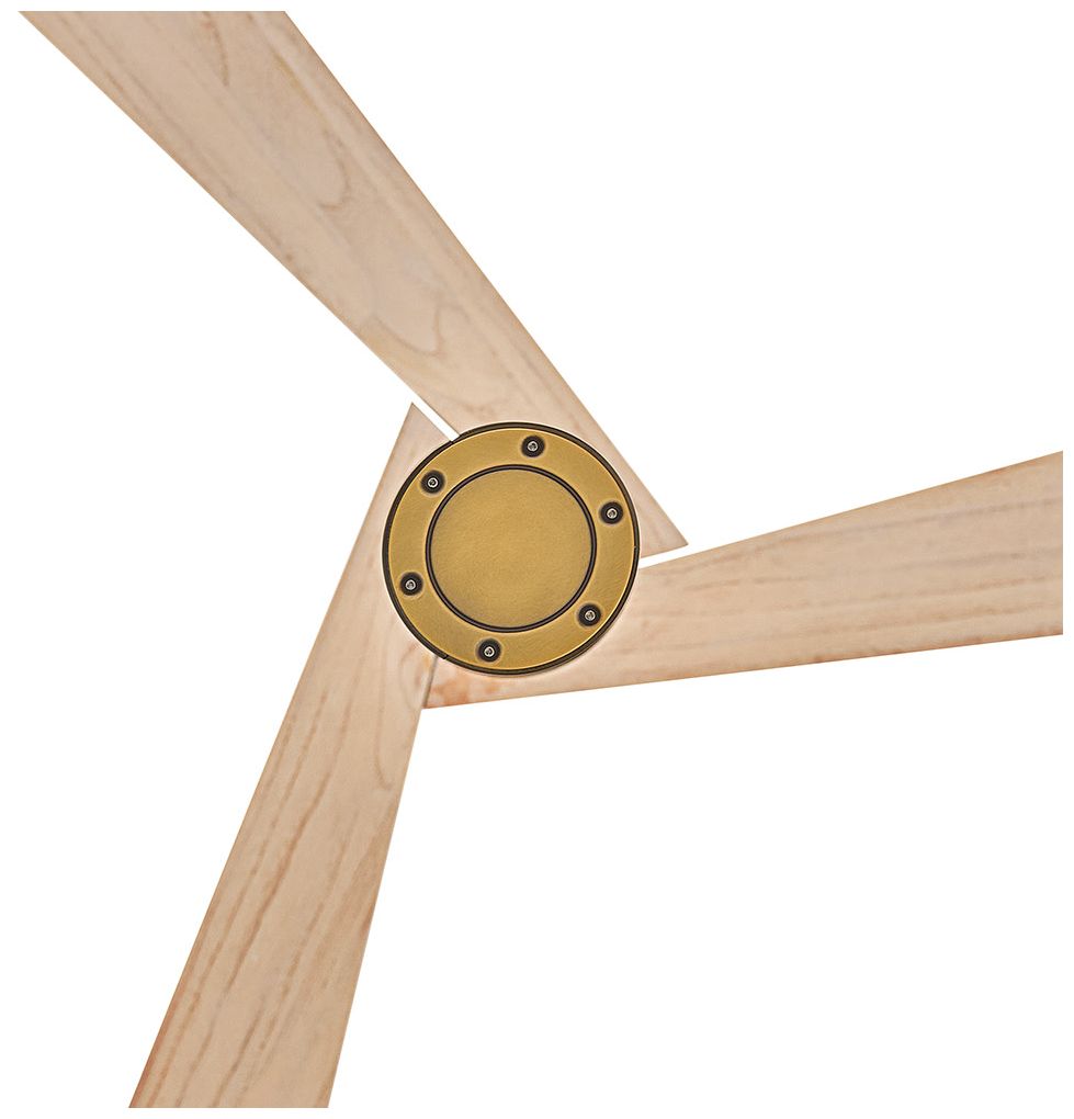 Hinkley Fan Sculpt 60" LED Smart Fan Heritage Brass