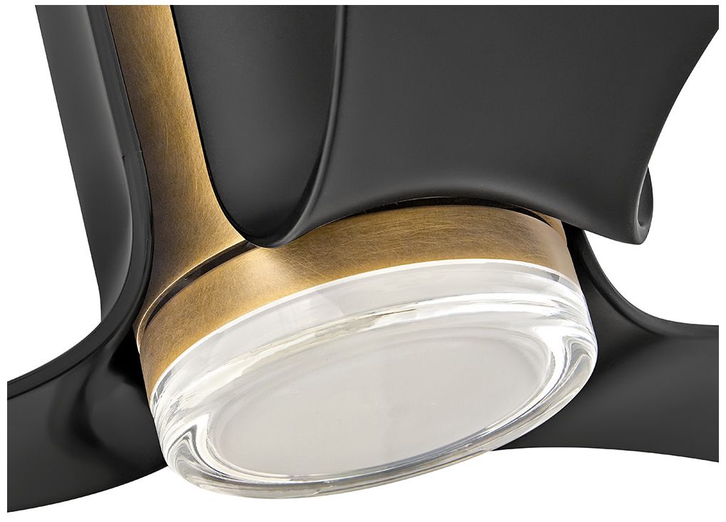 Image 3 Hinkley Fan Sven 54" LED Smart Fan with Uplight Heritage Brass more views
