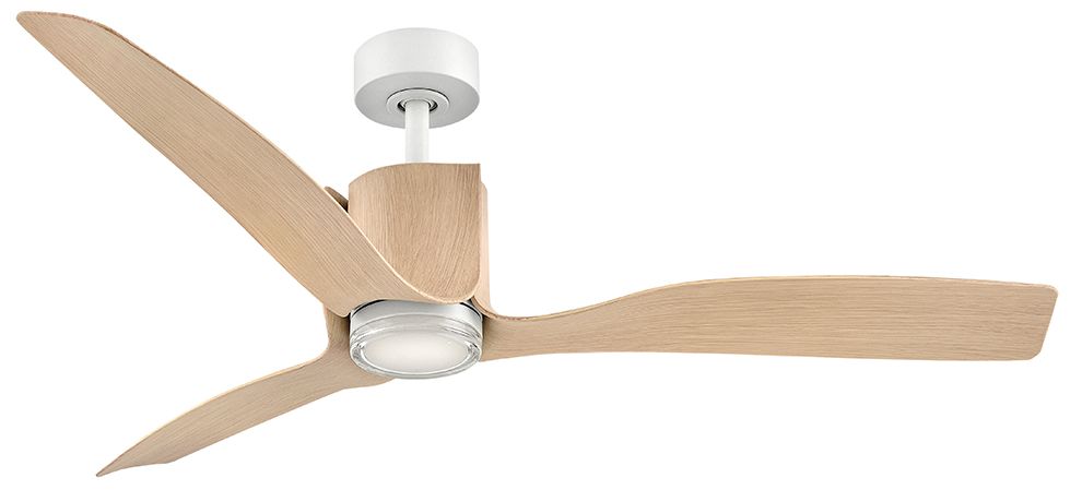 Hinkley Fan Sven 54" LED Smart Fan with Uplight Matte White