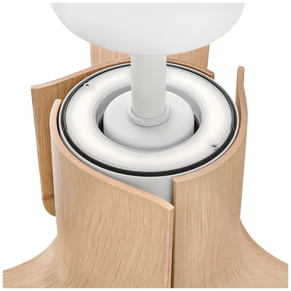 Image 2 Hinkley Fan Sven 54" LED Smart Fan with Uplight Matte White more views