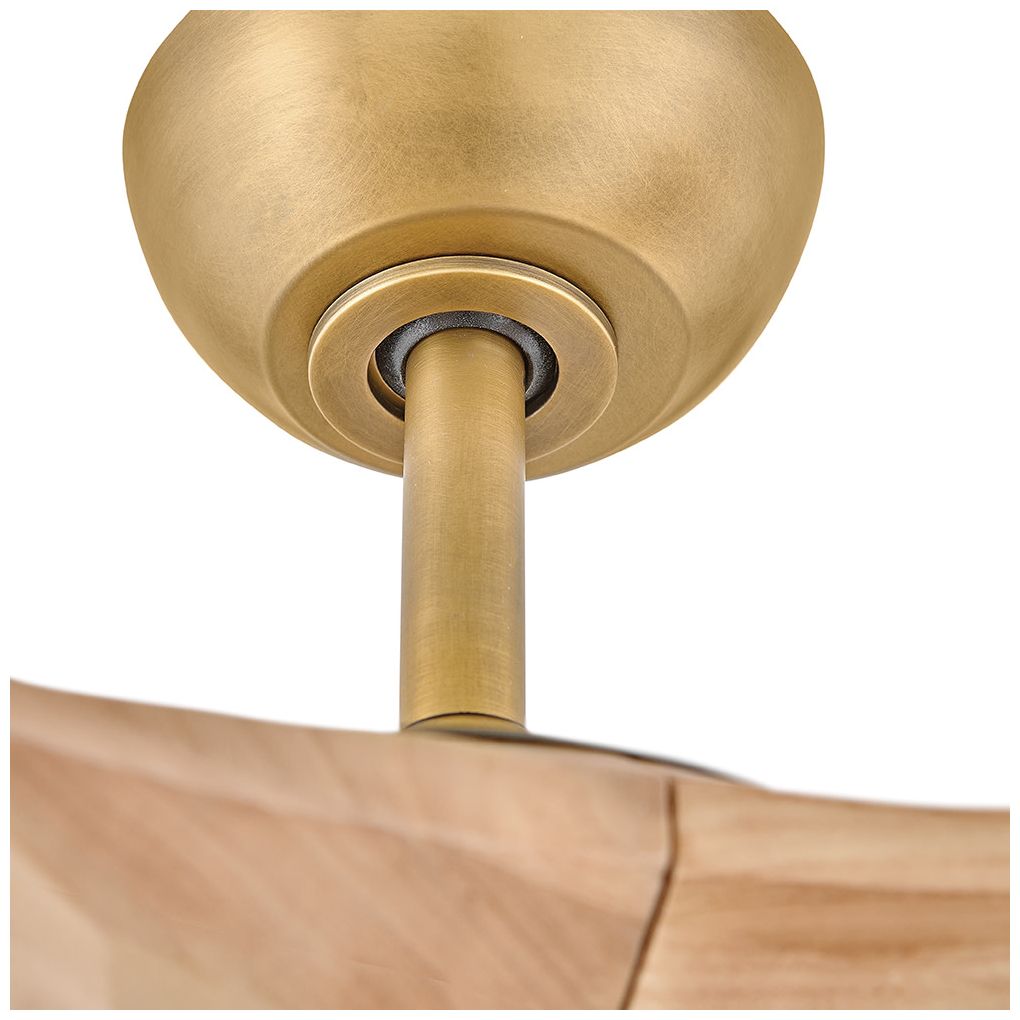 Image 3 Hinkley Fan Swell 80" Smart Fan Heritage Brass more views