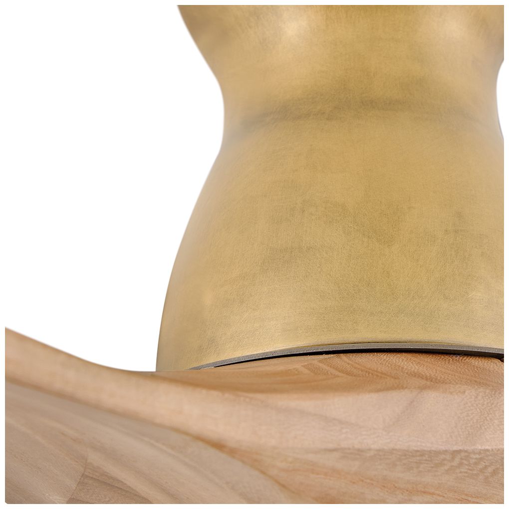 Image 3 Hinkley Fan Swell Flush 60" Smart Fan Heritage Brass more views