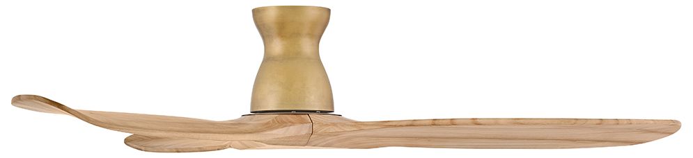 Image 6 Hinkley Fan Swell Flush 60" Smart Fan Heritage Brass more views