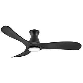 Image1 of Hinkley Fan Swell Flush Illuminated 56" LED Smart Fan Matte Black