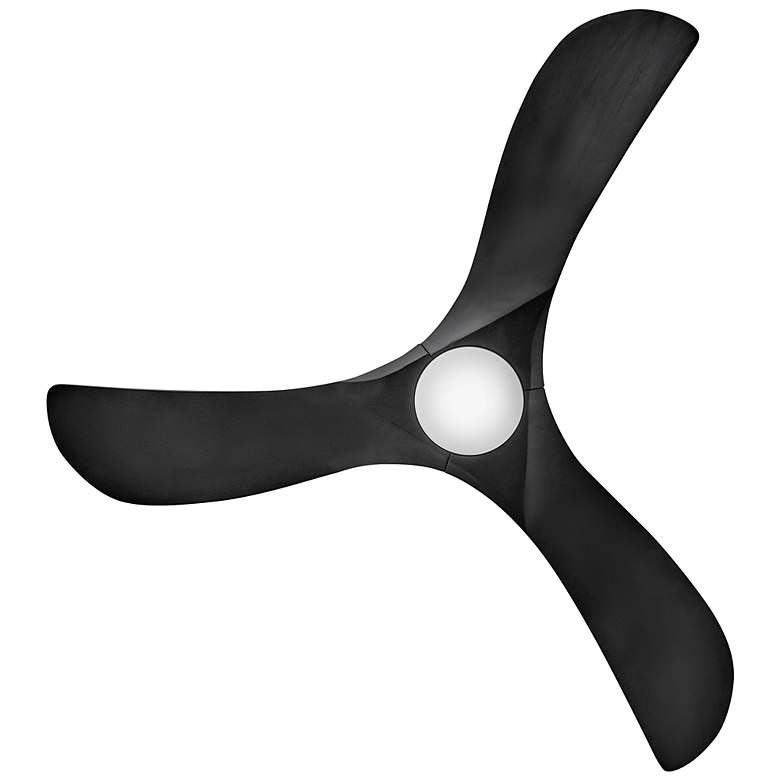 Image 6 Hinkley Fan Swell Flush Illuminated 56" LED Smart Fan Matte Black more views
