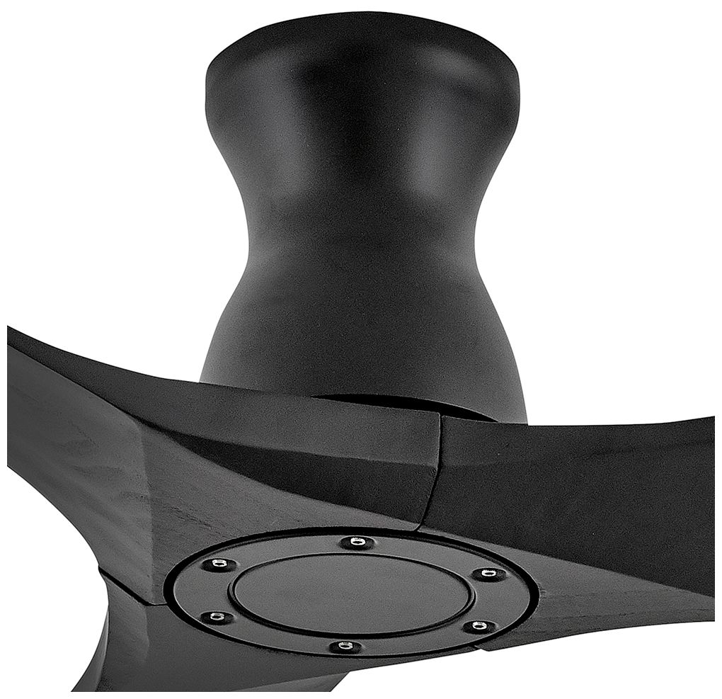 Hinkley Fan Swell Flush Illuminated 56" LED Smart Fan Matte Black
