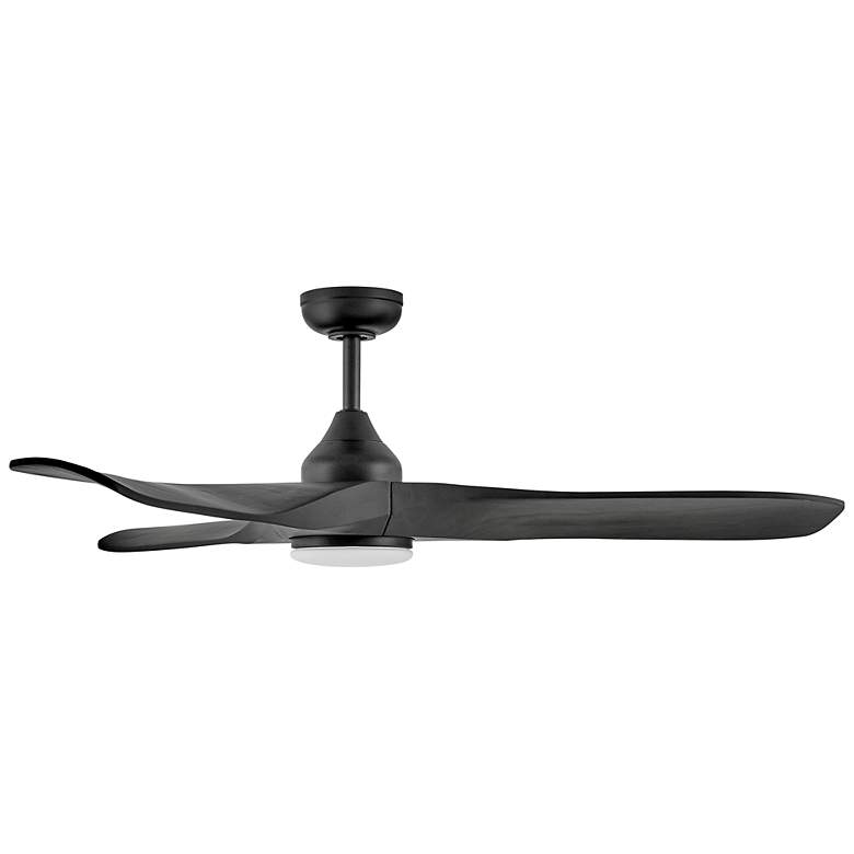 Image 5 Hinkley Fan Swell Illuminated 56" LED Smart Fan Matte Black more views