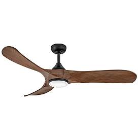 Image1 of Hinkley Fan Swell Illuminated 56" LED Smart Fan Matte Black
