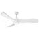 Hinkley Fan Swell Illuminated 56" LED Smart Fan Matte White