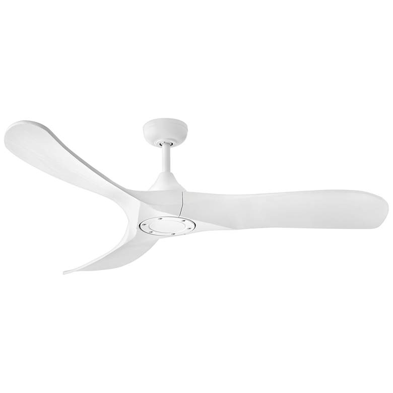Image 4 Hinkley Fan Swell Illuminated 56" LED Smart Fan Matte White more views