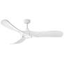 4_Hinkley Fan Swell Illuminated 56" LED Smart Fan Matte White more views