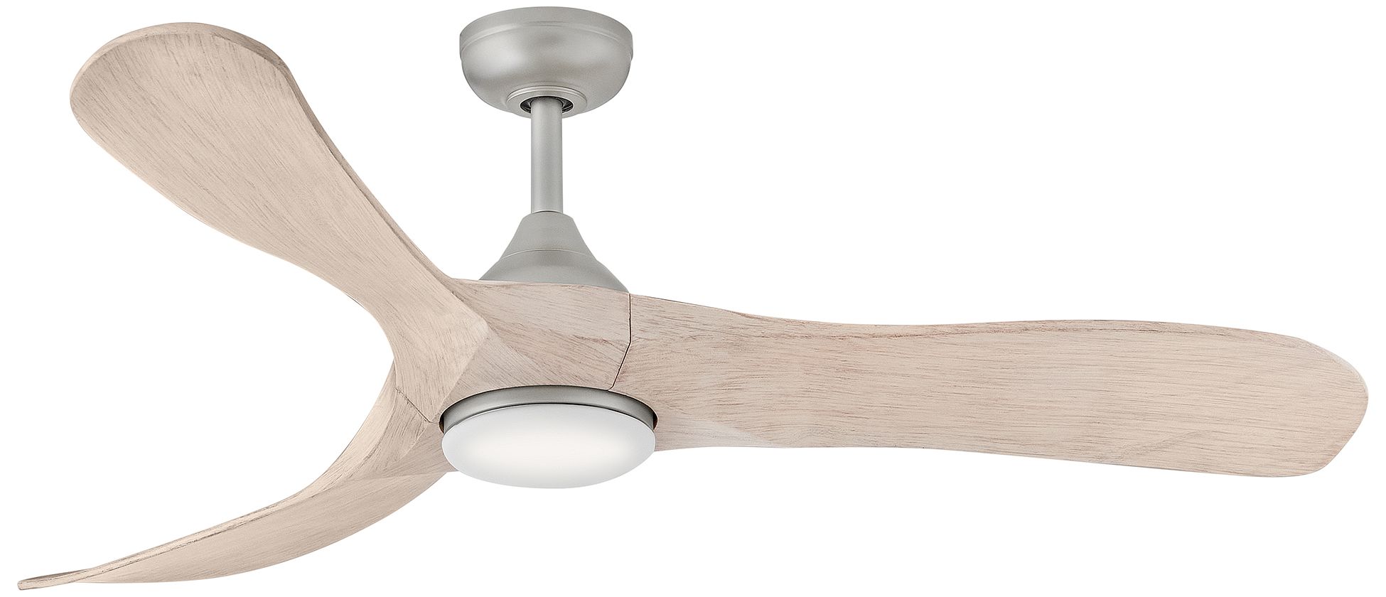 Hinkley Fan Swell Illuminated 56" LED Smart Fan Brushed Nickel