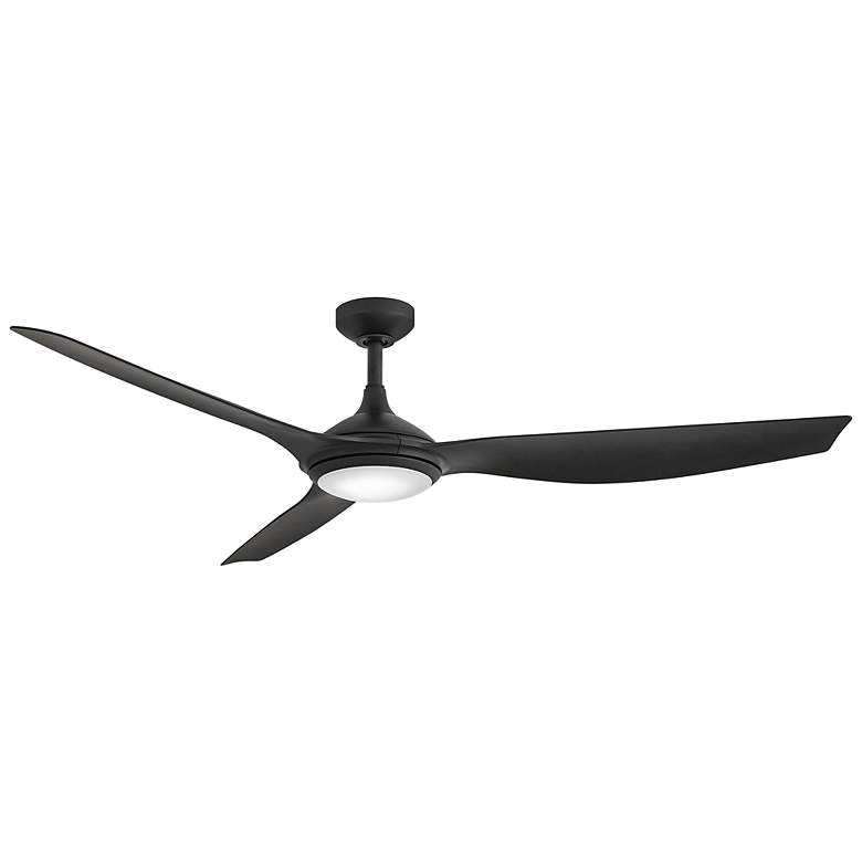 Image 2 Hinkley Fan Talon 64" LED Smart Fan Matte Black more views