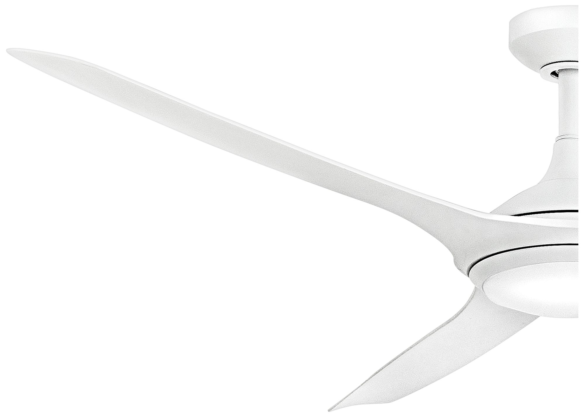 Image 6 Hinkley Fan Talon 64" LED Smart Fan Matte White more views