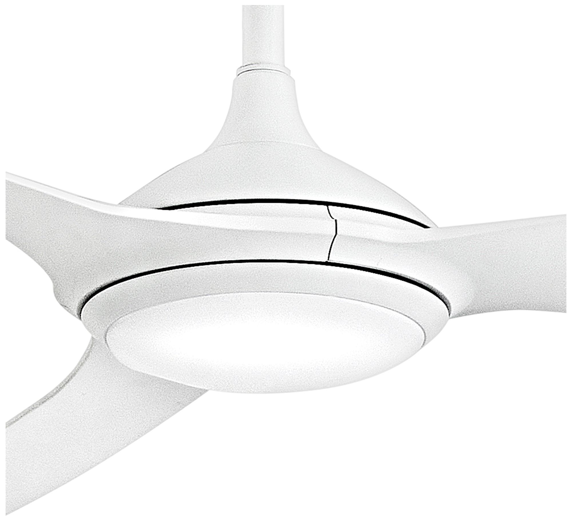 Image 7 Hinkley Fan Talon 64" LED Smart Fan Matte White more views