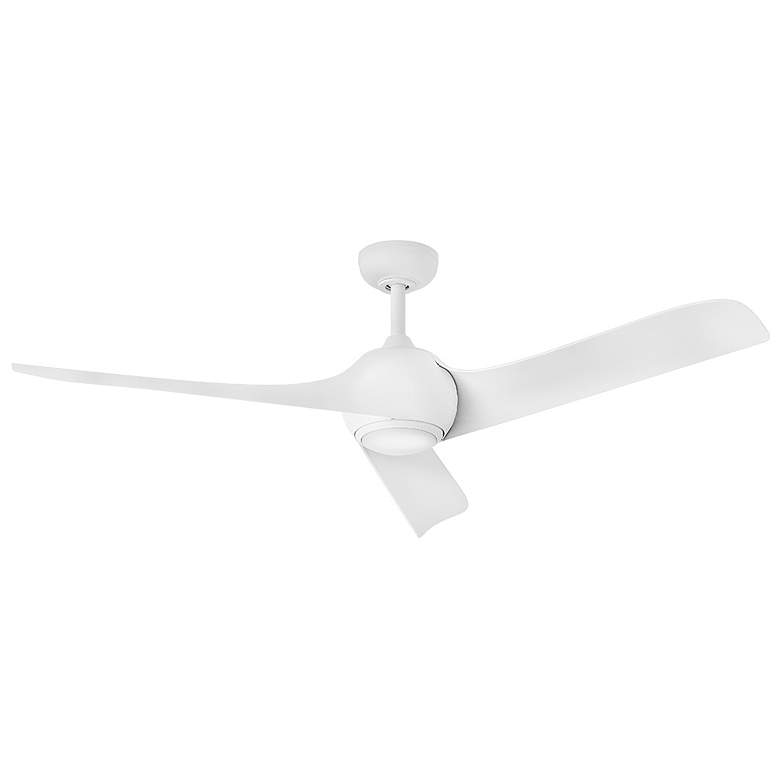 Image 1 Hinkley Fan Tiburon 56" Smart Fan Matte White