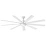 2_Hinkley Fan Turbine 80" LED Smart Fan Chalk White more views