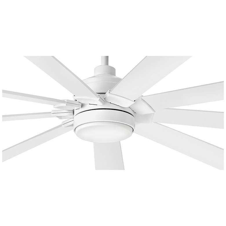 Image 6 Hinkley Fan Turbine 80" LED Smart Fan Chalk White more views